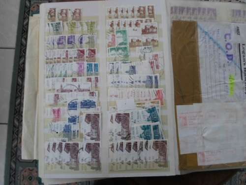RSA ALBUM INTERESTING COLLECTION POSTMARKS LABELS MINOR VARIETIES GOOD VALUE LOTS OF STAMPS SEE PIC
