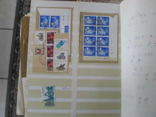 RSA ALBUM INTERESTING COLLECTION POSTMARKS LABELS MINOR VARIETIES GOOD VALUE LOTS OF STAMPS SEE PIC