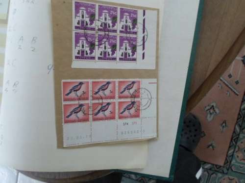 RSA ALBUM INTERESTING COLLECTION POSTMARKS LABELS MINOR VARIETIES GOOD VALUE LOTS OF STAMPS SEE PIC