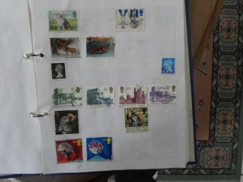LARGE FILE WORLD STAMPS NEAT LOT NOT ALL PAGES SCANNED SEE PICS