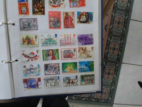 LARGE FILE WORLD STAMPS NEAT LOT NOT ALL PAGES SCANNED SEE PICS