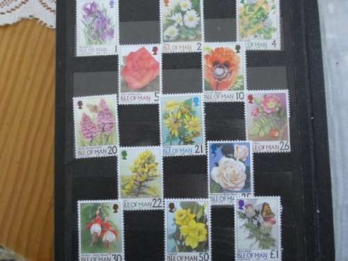 ALBUM ISLE OF MAN MINT STAMPS 1998 TO 2002 GREAT LOT SEE PICS