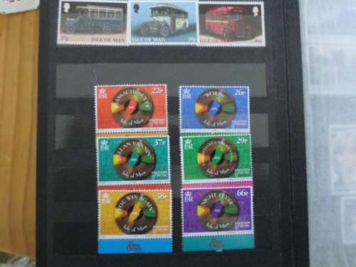 ALBUM ISLE OF MAN MINT STAMPS 1998 TO 2002 GREAT LOT SEE PICS