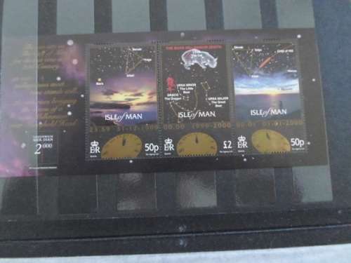 ALBUM ISLE OF MAN MINT STAMPS 1998 TO 2002 GREAT LOT SEE PICS