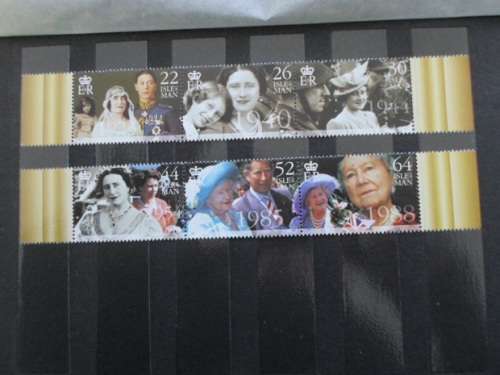 ALBUM ISLE OF MAN MINT STAMPS 1998 TO 2002 GREAT LOT SEE PICS