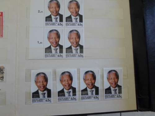 ALBUM MIXED WORLD MINT AND USED STAMPS SOME GOOD VALUES HERE SEE PICS