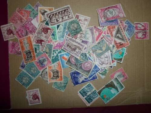 460 X SA UNION AND RSA MINT AND USED STAMPS OFF PAPER SEE PICS