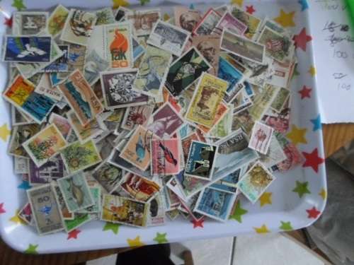 460 X SA UNION AND RSA MINT AND USED STAMPS OFF PAPER SEE PICS