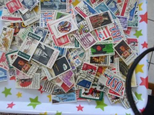 350 X MIXED WORLD STAMPS OFF PAPER VERY NEAT LOT SEE PICS