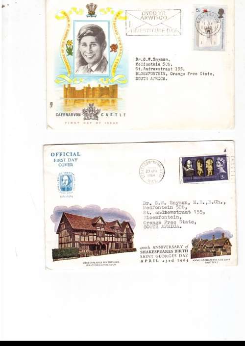 14 X GREAT BRITAIN FIRST DAY COVERS SEE PICS