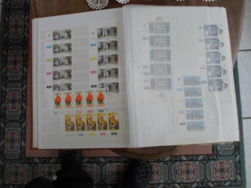 LARGE ALBUM RSA MINT CONTROL BLOCKS 1961 TO 1988 SEE PICS