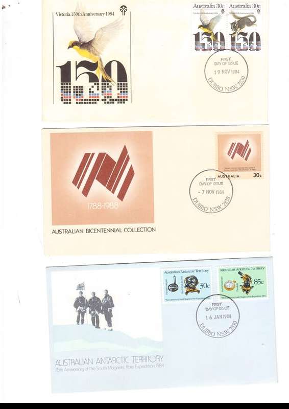 28 X AUSTRALIA FIRST DAY COVERS A NEAT LOT SEE PICS
