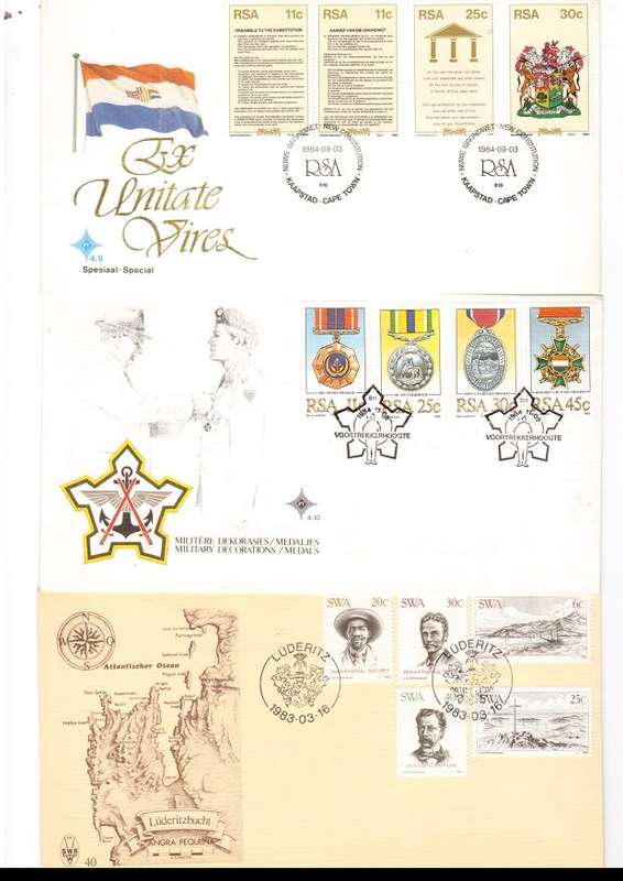 27 X RSA AND HOMELAND FIRST DAY COVERS SEE PICS