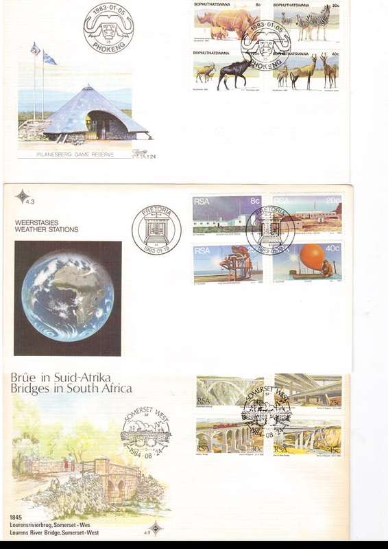 27 X RSA AND HOMELAND FIRST DAY COVERS SEE PICS