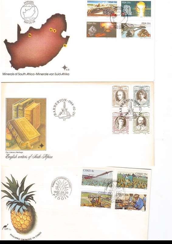 27 X RSA AND HOMELAND FIRST DAY COVERS SEE PICS