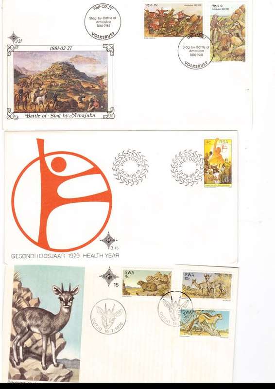 27 X RSA AND HOMELAND FIRST DAY COVERS SEE PICS