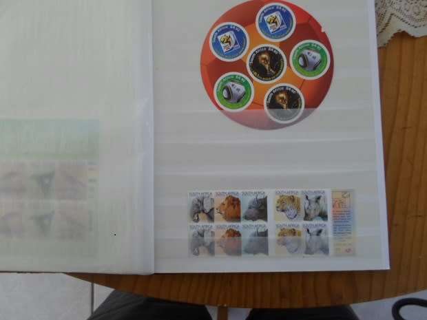 LARGE ALBUM RSA MINT STAMPS 2000 TO 2012 EXCELLENT COLLECTION CV R 7000 BARGAIN SEE PICS