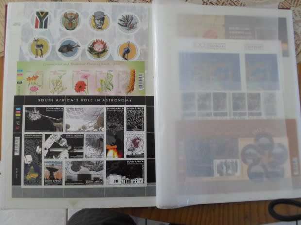 LARGE ALBUM RSA MINT STAMPS 2000 TO 2012 EXCELLENT COLLECTION CV R 7000 BARGAIN SEE PICS
