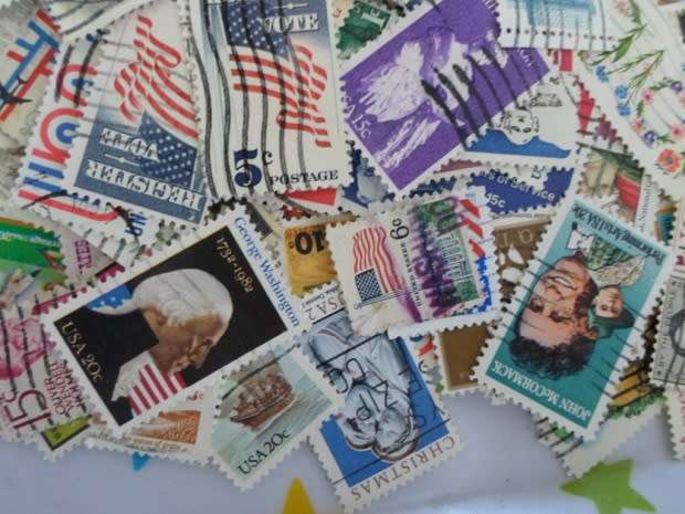 UNITED STATES OF AMERICA 230  X USED STAMPS OFF PAPER VERY NEAT LOT SEE PICS