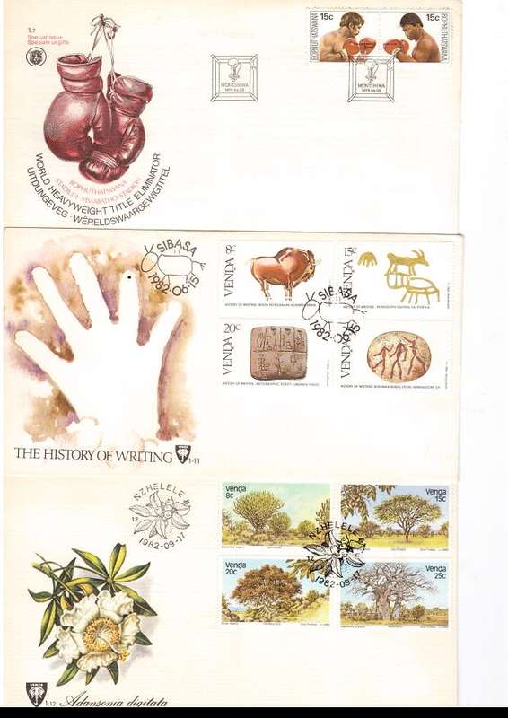 34 X RSA AND HOMELAND FIRST DAY COVERS PLUS 1982 FOURTH DEF SERIES SEE PICS