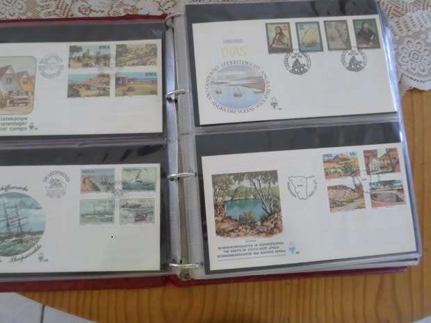 LARGE FILE 82 X SA HOMELAND FIRST DAY COVERS GOOD CONDITION SEE PICS