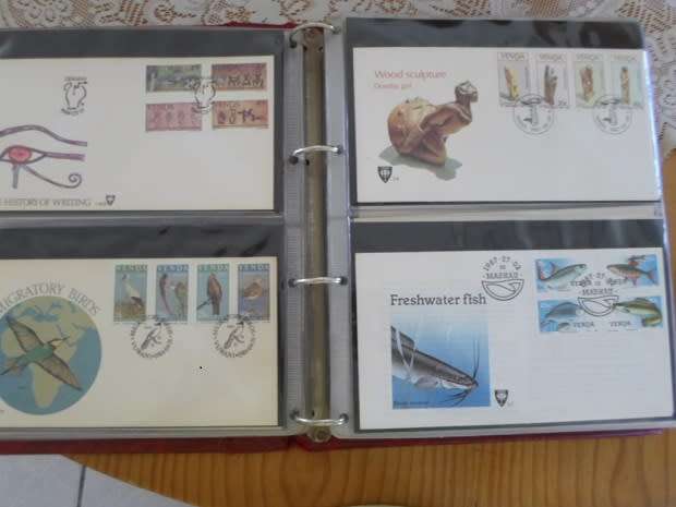 LARGE FILE 82 X SA HOMELAND FIRST DAY COVERS GOOD CONDITION SEE PICS