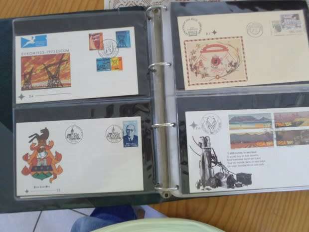 LARGE FILE  RSA FIRST DAY COVERS 62 GOOD CONDITION SEE PICS