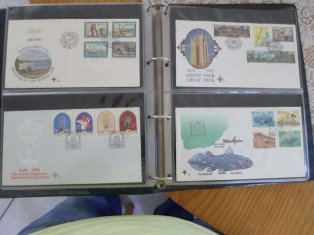 LARGE FILE  RSA FIRST DAY COVERS 62 GOOD CONDITION SEE PICS