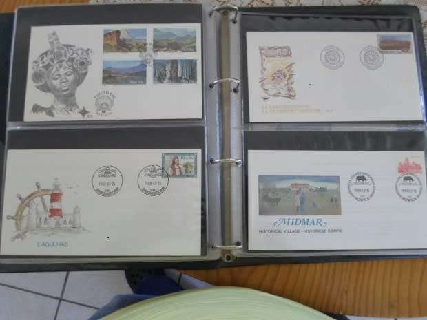 LARGE FILE  RSA FIRST DAY COVERS 62 GOOD CONDITION SEE PICS