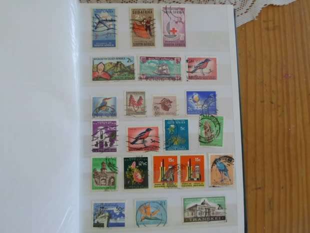 SMALL ALBUM RSA USED STAMPS VERY NEAT SEE PICS