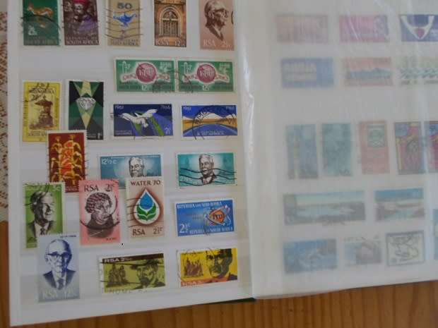 SMALL ALBUM RSA USED STAMPS VERY NEAT SEE PICS