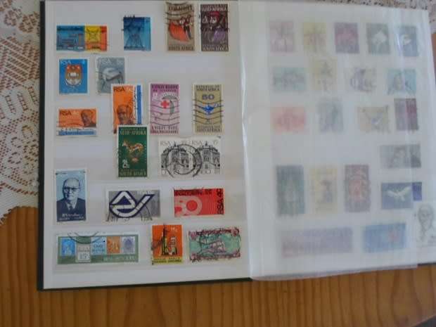 SMALL ALBUM RSA USED STAMPS VERY NEAT SEE PICS