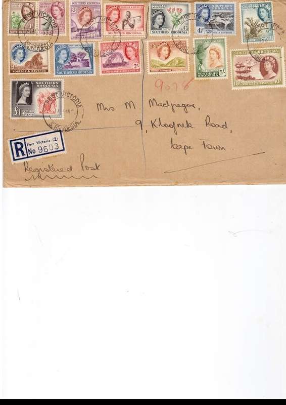 SOUTHERN RHODESIA 1953 FULL SET USED DEFINITIVE ISSUE C/V R 1700.00 BARGAIN SEE PICS