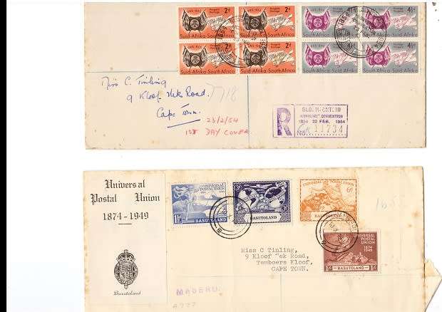 16 X SA UNION AND HOMELAND FIRST DAY COVERS SEE PICS