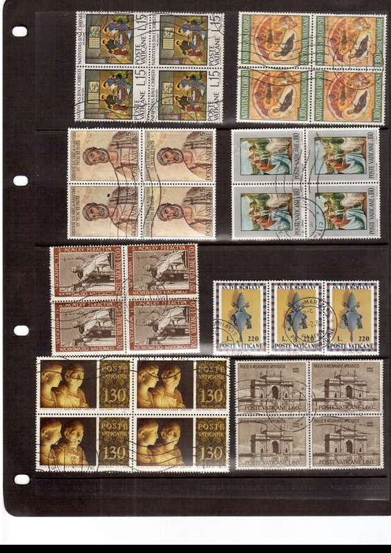 ITALY 69 X POSTE VATICANE MINT AND USED STAMPS SEE PICS