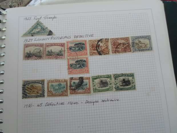SA UNION AND RSA STAMPS USED VERY NEAT LOT BARGAIN ONLY SOME PAGES SCANNED SEE PICS