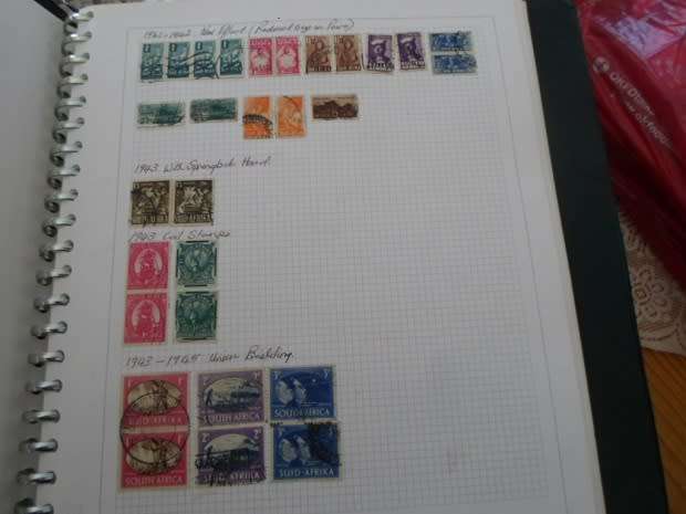 SA UNION AND RSA STAMPS USED VERY NEAT LOT BARGAIN ONLY SOME PAGES SCANNED SEE PICS