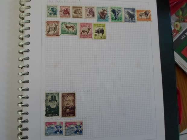 SA UNION AND RSA STAMPS USED VERY NEAT LOT BARGAIN ONLY SOME PAGES SCANNED SEE PICS