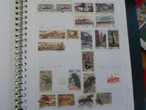 SA UNION AND RSA STAMPS USED VERY NEAT LOT BARGAIN ONLY SOME PAGES SCANNED SEE PICS