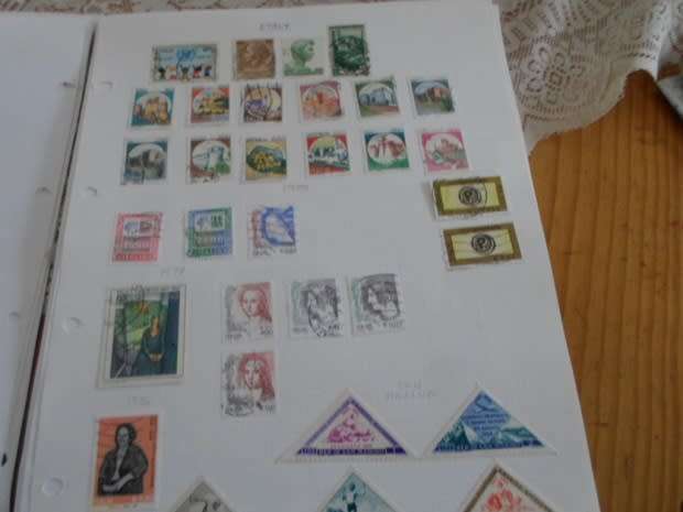 31 PAGES MIXED USED WORLD STAMPS SEE PICS
