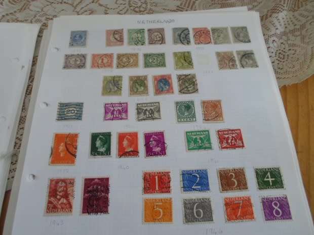 31 PAGES MIXED USED WORLD STAMPS SEE PICS