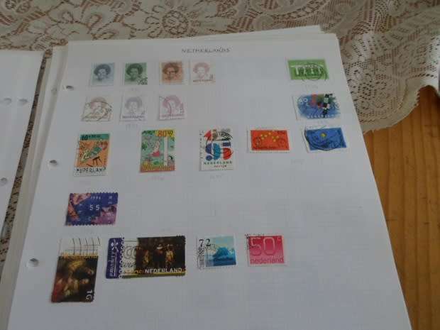 31 PAGES MIXED USED WORLD STAMPS SEE PICS