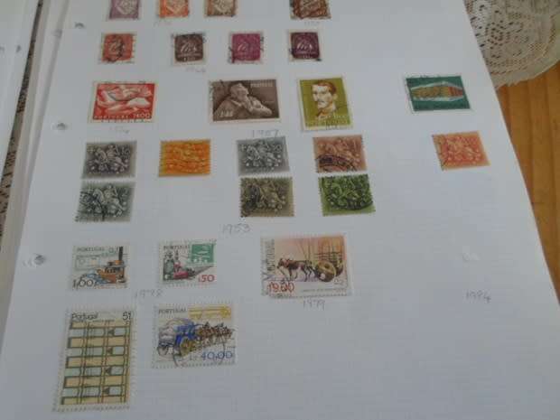 31 PAGES MIXED USED WORLD STAMPS SEE PICS
