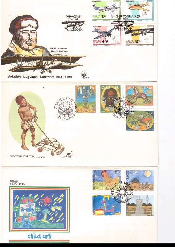 40 X RSA AND HOMELAND FIRST DAY COVERS  SEE PICS