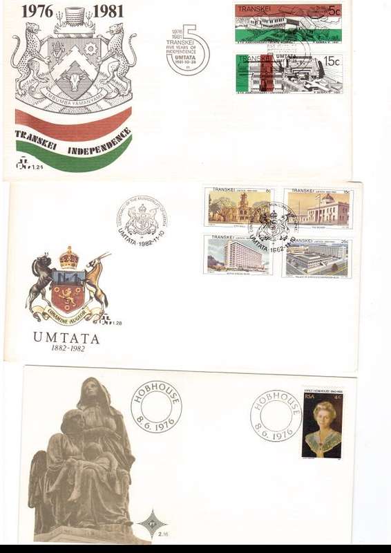 40 X RSA AND HOMELAND FIRST DAY COVERS  SEE PICS