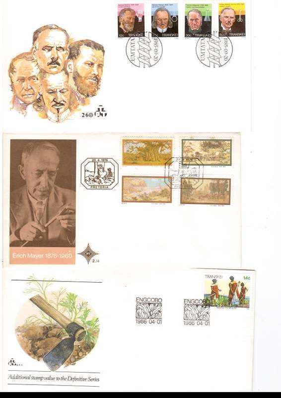 40 X RSA AND HOMELAND FIRST DAY COVERS  SEE PICS