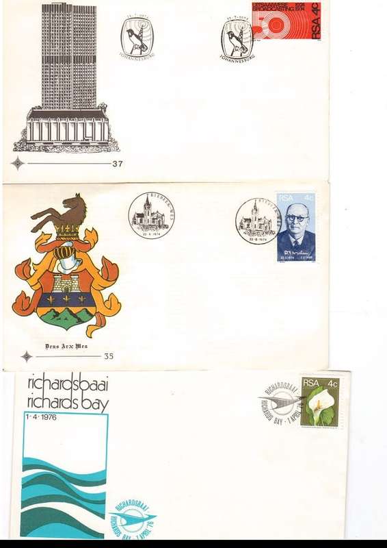 40 X RSA AND HOMELAND FIRST DAY COVERS  SEE PICS