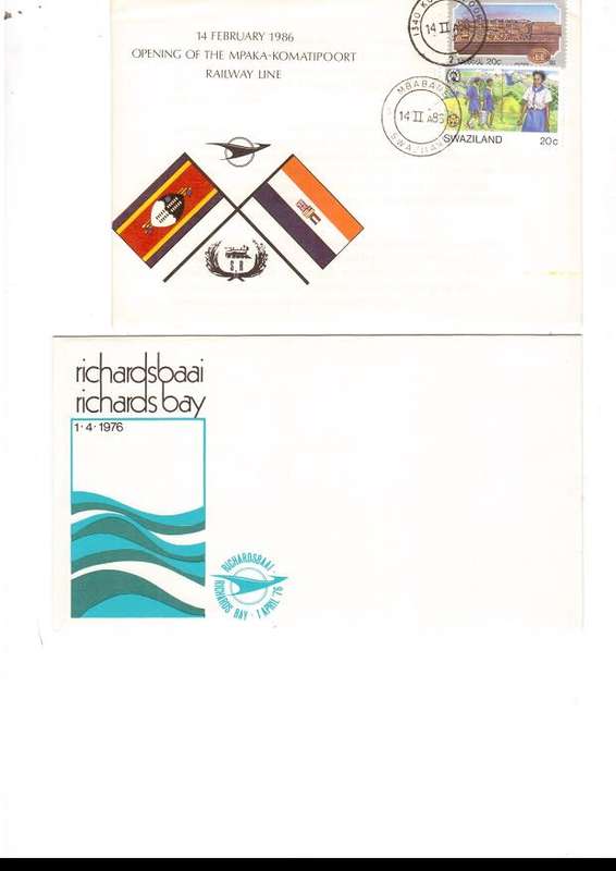 40 X RSA AND HOMELAND FIRST DAY COVERS  SEE PICS