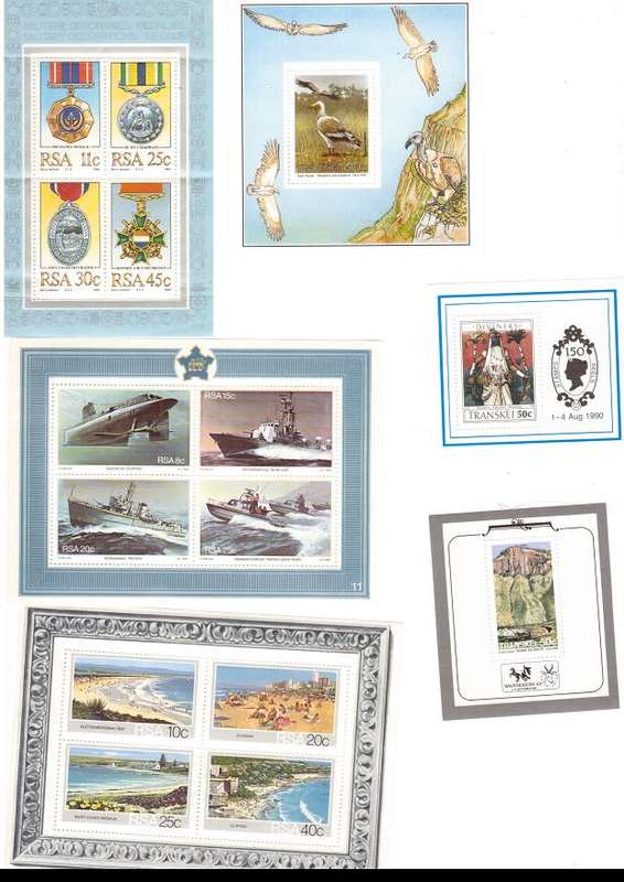 12 X RSA AND HOMELAND MINI SHEETS SEE PICS