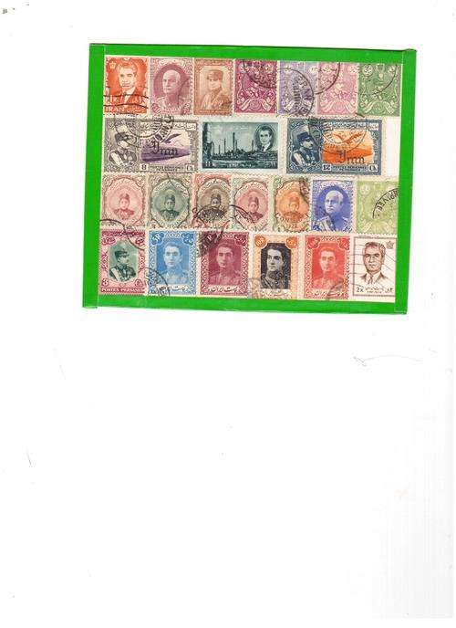 IRAN  23 STAMPS GOOD VALUE SEE PICS
